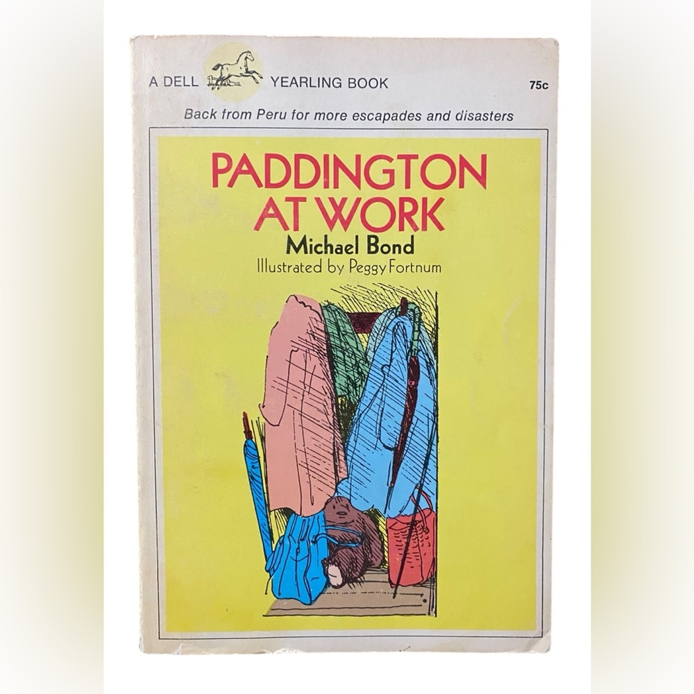 Paddington at Work by Michael Bond Paperback 1972